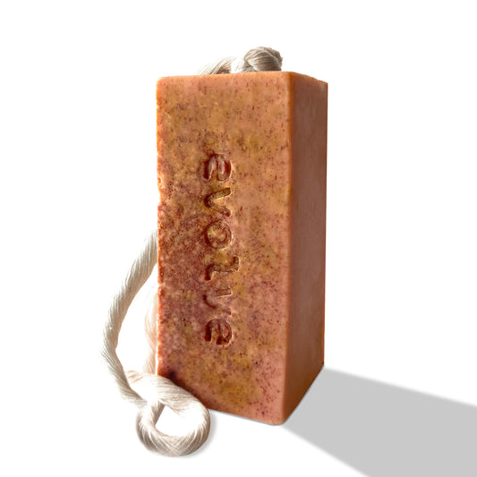 LE ZESTE | savon argile rose + huile + zeste citrus